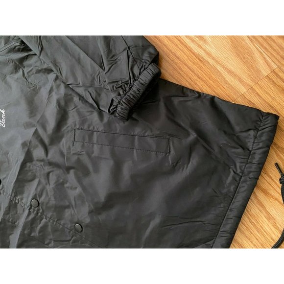 NEW SKETCHY TANK FLASH MEN'S BLACK COACH JACKET - Picture 5 of 10